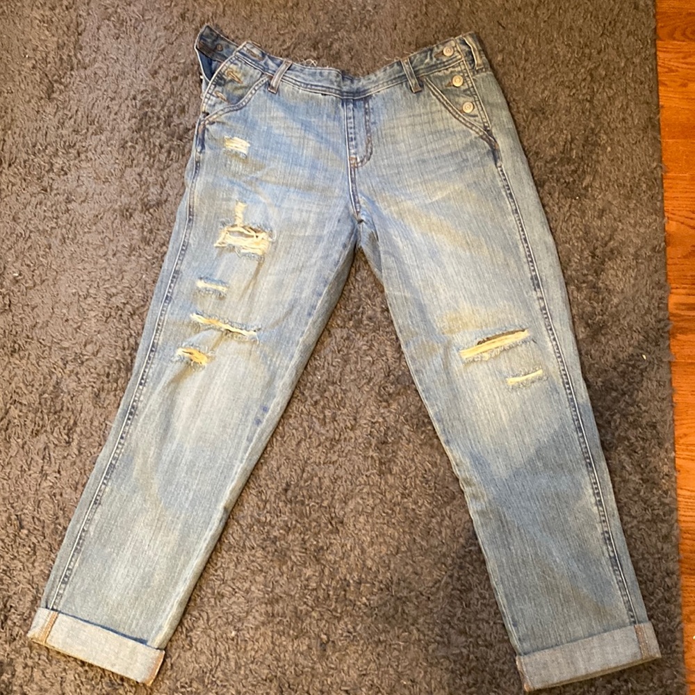 ripped Aéropostale jeans